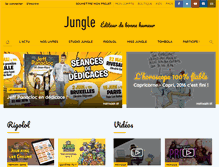 Tablet Screenshot of editions-jungle.com